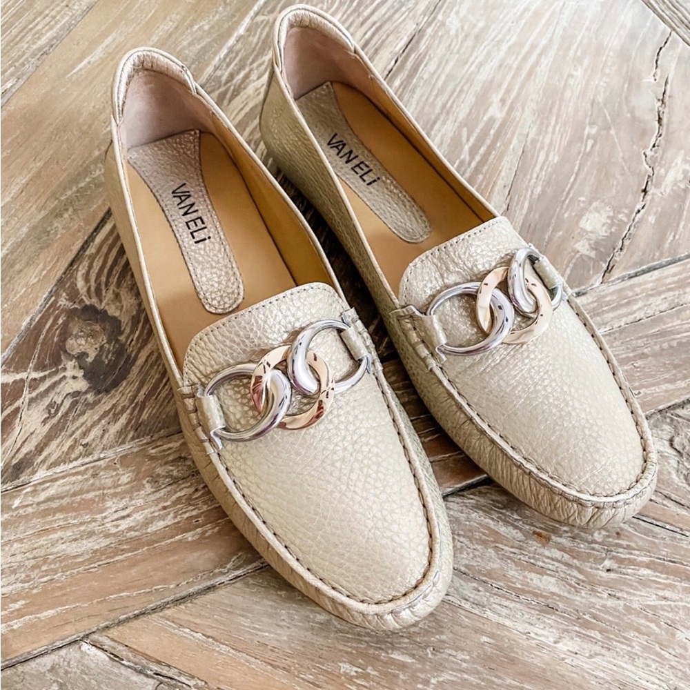 $ DROP! VAN ELI loafers, 9 1/2N